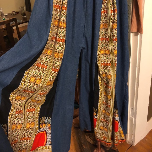 Handmade wide leg pant - Picture 2 of 3